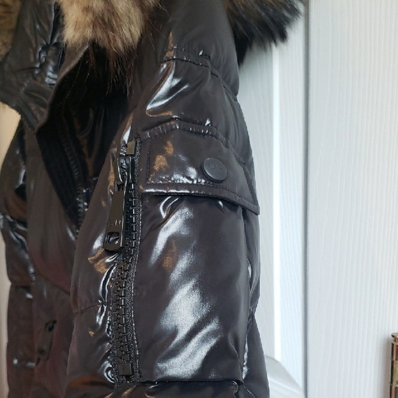 SAM. "Blake" Down Puffer Jacket with Real Fox Fur Hood || NWOT || Size Medium - Picture 5 of 15